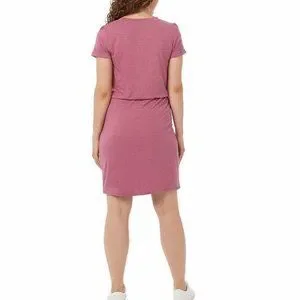 32 degrees t shirt dress 32 Degrees Cool Short Sleeve T-Shirt Dress w/Pockets Drawstring Waist ~ U Choose
